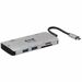 Eaton Tripp Lite Series USB-C Dock - 4K HDMI, USB 3.x (5Gbps), USB-A/C Hub Ports, GbE, Memory Card, 100W PD Charging - Docking Station for Notebook/Tablet/Smartphone - 100 W - USB Type C - 3 x USB 3.0 - Network (RJ-45) - HDMI - Thunderbolt - Wired