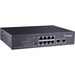 GeoVision 10-Port 10/100/1000M Unmanaged PoE Switch with 8-Port PoE - 10 Ports - 2 Layer Supported - Twisted Pair - Desktop, Rack-mountable
