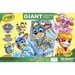 Crayola Nickelodeon's Paw Patrol Giant Pages - Printed - 19.50" x 12.8"0.2" - 1 Each