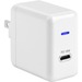 4XEM USB-C 18W Wall Charger - 18 W - 120 V AC, 230 V AC Input - 5 V DC/3 A, 9 V DC, 12 V DC Output