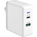 4XEM USB-C USB-A 48W Dual Wall Charger - 1 Pack - 48 W - 120 V AC, 230 V AC Input - 5 V DC/3 A Output