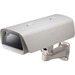 Wisenet Indoor/Outdoor Fixed Camera Housing - Indoor/Outdoor - 1 Fan(s) - Ivory