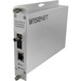 Wisenet TMC-F Transceiver/Media Converter - 1 x Network (RJ-45) - 1 x SC Ports - DuplexSC Port - Single-mode - Fast Ethernet - 10/100Base-TX, 100Base-FX - 12.43 Mile - Power Supply - Rack-mountable, Wall Mountable, Standalone