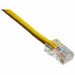 Axiom 150FT CAT6 550mhz Patch Cable Non-Booted (Yellow) - TAA Compliant - 150 ft Category 6 Network Cable for Network Device - First End: 1 x RJ-45 Network - Male - Second End: 1 x RJ-45 Network - Male - Patch Cable - Yellow - TAA Compliant