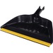 Globe 15" Clip-On Dust Pan - 14" (355.60 mm) Wide - Plastic - Black, Yellow - 1 Each