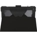 MAXCases Extreme Folio-X Rugged Carrying Case (Folio) for 10.2" Apple iPad (7th Generation) Tablet - Black, Clear - Shock Absorbing Corner, Damage Resistant Corner, Drop Resistant Corner, Bump Resistant Corner, Anti-slip Feet, Scratch Resistant, Wear Resi