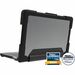 MAXCases Extreme Shell-S for HP G6 EE Chromebook Clamshell 11.6" (Black) - For HP Chromebook - Textured - Black, Clear - Drop Resistant, Scratch Resistant, Impact Resistant, Anti-slip, Ding Resistant, Bump Resistant, Damage Resistant - Thermoplastic Polyu