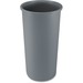 Rubbermaid Commercial Untouchable Round Container - 22 gal Capacity - Round - Crack Resistant, Durable - 30.1" Height x 15.8" Diameter - Gray - 4 / Carton