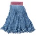 Rubbermaid Commercial Super Stitch 24 oz Blend Wet Mop Heads - Cotton, Cotton - Blue