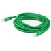 AddOn Cat.6 FTP Patch Network Cable - 20 ft Category 6 Network Cable for Network Device - First End: 1 x RJ-45 Network - Male - Second End: 1 x RJ-45 Network - Male - Patch Cable - Shielding - Plenum - 24 AWG - Green