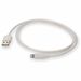 AddOn 1m Apple Computer Compatible USB 2.0 (A) Male to Lightning Male White Cable - 3.28 ft Lightning/USB Data Transfer Cable for MacBook, Notebook, PC, Smartphone, Tablet, Computer - First End: 1 x USB 2.0 Type A - Male - Second End: 1 x Lightning - Male