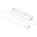 TP-Link Kasa Smart KP303 - Kasa Smart Plug Power Strip with 3 outlets - Surge Protector with 3 Individually Controlled Smart Outlets and 2 USB Ports, Works with Alexa & Google Home, No Hub Required, White