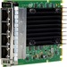 HPE Ethernet 1Gb 4-port BASE-T I350-T4 OCP3 Adapter - PCI Express 2.0 x4 - 4 Port(s) - 4 - Twisted Pair - 1000Base-T - Plug-in Card