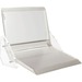 Tarifold Crystal Desk Reference Display Unit - Desktop, Countertop - 10 Pockets - Support Letter 8.50" x 11" Media - Dirt Resistant, Spill Resistant, Pivot, Landscape/Portrait Viewable, Dust Resistant - Crystal - Acrylic, Polyvinyl Chloride (PVC) - 1 Each