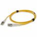 AddOn 8m LC (Male) to LC (Male) Yellow OM4 Duplex Fiber OFNR (Riser-Rated) Patch Cable - 26.25 ft Fiber Optic Network Cable for Network Device - First End: 2 x LC Network - Male - Second End: 2 x LC Network - Male - 10 Gbit/s - Patch Cable - OFNR, Riser -