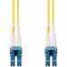 AddOn 3m LC to LC Yellow OM3 Duplex OFNR (Riser-Rated) TAA Fiber Patch Cable - 9.84 ft Fiber Optic Network Cable for Network Device - First End: 2 x LC Network - Male - Second End: 2 x LC Network - Male - 10 Gbit/s - Patch Cable - Riser - 50/125 µm 