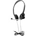 Hamilton Buhl Headset - Stereo - Mini-phone (3.5mm) - Wired - 32 Ohm - 20 Hz - 20 kHz - Over-the-head - Binaural - Supra-aural - 5 ft Cable - Omni-directional Microphone