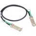 Black Box QSFP+ Network Cable - 3.20 ft QSFP+ Network Cable for Switch, Router, Server, Network Device - First End: 1 x QSFP+ Network - Male - Second End: 1 x QSFP+ Network - Male - 40 Gbit/s - CL2 - Black
