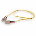 AddOn 2m SC (Male) to SC (Male) Yellow OM4 Duplex Fiber OFNR (Riser-Rated) Patch Cable - 6.56 ft Fiber Optic Network Cable for Transceiver, Network Device - First End: 2 x SC Network - Male - Second End: 2 x SC Network - Male - Patch Cable - Riser, OFNR -
