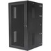 PanZone Wall Mount Cabinet - For Networking - 26U Rack Height x 19" Rack Width - Wall Mountable Enclosed Cabinet - Black - Steel - 350.09 lb Maximum Weight Capacity
