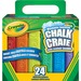 Crayola Chalk Stick - Assorted - 24 / Pack