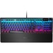 SteelSeries Apex 5 Hybrid Mechanical Gaming Keyboard - Cable Connectivity - USB Interface Brightness, Volume Control, Rewind, Skip, Pause Hot Key(s) - English (US) - Windows, Mac OS - Mechanical Keyswitch - Black