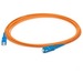 AddOn Fiber Optic Simplex Patch Network Cable - 3.30 ft Fiber Optic Network Cable for Transceiver, Network Device - First End: 1 x SC Network - Male - Second End: 1 x SC Network - Male - 100 Mbit/s - Patch Cable - OFNR - 62.5/125 µm - Orange - 1