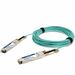 AddOn Juniper Networks and Palo Alto Networks Compatible TAA Compliant 100GBase-AOC QSFP28 Active Optical Cable (850nm, MMF, 0.5m) - 1.64 ft Fiber Optic Network Cable for Network Device - First End: 1 x QSFP28 Network - Male - Second End: 1 x QSFP28 Netwo