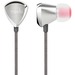Moshi Vortex 2 In-Ear Headphones - Light Steel - Stereo - Mini-phone (3.5mm) - Wired - 16 Ohm - 10 Hz - 20 kHz - Earbud - Binaural - In-ear