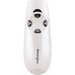 Kensington Presenter Expert Wireless with Green Laser - Pearl White - Wireless - Radio Frequency - 2.40 GHz - Pearl White - 1 Pack - USB - 4 Button(s)