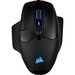 Corsair DARK CORE RGB Gaming Mouse - Optical - Cable/Wireless - Bluetooth - Black - 1 Pack - USB 2.0 Type A - 18000 dpi - Scroll Wheel - 8 Button(s)