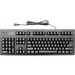 DSI Left Handed Wired Mechanical Keyboard with Cherry Red Switches - Cable Connectivity - USB Interface - 104 Key - Mechanical Keyswitch - Black