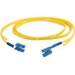 Quiktron Value Series Single-Mode LC-LC Duplex Fiber Cable - 65.62 ft Fiber Optic Network Cable for Network Device - First End: 2 x LC Network - Male - Second End: 2 x LC Network - Male - Patch Cable - Yellow