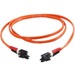 Quiktron Value Series 50/125 Multimode LC-LC Duplex Fiber Cable - 65.62 ft Fiber Optic Network Cable for Network Device - First End: 2 x LC Network - Male - Second End: 2 x LC Network - Male - 10 Gbit/s - Patch Cable - 50/125 µm - Orange