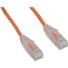 ENET Cat.6 Network Cable - 25 ft Category 6 Network Cable for Network Device - First End: 1 x RJ-45 Network - Male - Second End: 1 x RJ-45 Network - Male - 28 AWG - Orange