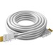 Vision Standard HDMI Cable - 3.28 ft HDMI A/V Cable for Audio/Video Device - First End: 1 x HDMI 1.4 Type A Digital Audio/Video - Male - Second End: 1 x HDMI 1.4 Type A Digital Audio/Video - Male - Gold Plated Connector - 28 AWG - White