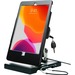 CTA Digital Tabletop Security Stand - Up to 10.2" Screen Support - 7.3" Height x 10.3" Width x 8.5" Depth - Tabletop