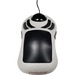 Itac Systems Evolution Desktop Trackball Mouse with USB Scrolling - Cable - Black, White - 1 Pack - USB - 6 Button(s) - Symmetrical