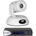 Vaddio RoboSHOT Elite Video Conferencing Camera - 8.5 Megapixel - 60 fps - White - 8.6 Megapixel Interpolated - 1920 x 1080 Video - Exmor R CMOS Sensor - Auto/Manual - Network (RJ-45) - Computer