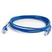 Quiktron Q-Series 28 AWG Cat6 Patch Cable, Blue, 10 ft - 10 ft Category 6 Network Cable for Network Device - First End: 1 x RJ-45 Network - Male - Second End: 1 x RJ-45 Network - Male - Patch Cable - CM - 28 AWG - Blue