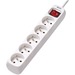 Tripp Lite Power Strip 5-Outlet French Type E Outlet 220-250V 16A 1.5M Cord - French - 5 x French/Belgian - 4.92 ft Cord - 16 A Current - 230 V AC Voltage - Desk Mountable, Wall Mountable - White