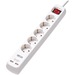 Tripp Lite Power Strip 5-Outlet German Schuko Outlet 220-250V USB Charging - French - 5 x Type F (Schuko) - 9.84 ft Cord - 16 A Current - 230 V AC Voltage - Wall Mountable - White