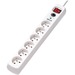 Tripp Lite Surge Protector Power Strip 6-Outlet French Type E 16A 1.8M Cord - 6 x Type E (FR) - 250 J - 230 V AC Input