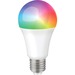 Supersonic WiFi LED Smart Bulb with Voice Control - 9 W - 230 V AC, 120 V AC - 820 lm - RGB Light Color - 25000 Hour - 10340.3°F (5726.8°C), 12140.3°F (6726.8°C) Color Temperature - 80 CRI - Alexa, Google Assistant, IFTTT Supported - Wi-Fi