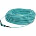 AddOn Fiber Optic Patch Network Cable - 656.17 ft Fiber Optic Network Cable for Network Device - First End: 1 x MPO Network - Female - Second End: 1 x MPO Network - Female - Patch Cable - OFNR, Riser - 50/125 µm - Aqua - 1.0