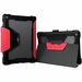 MAXCases Extreme Folio-X Rugged Carrying Case (Folio) for 10.2" Apple iPad Air (2019) Tablet - Red, Clear - Shock Absorbing Corner, Damage Resistant Corner, Drop Resistant Corner, Bump Resistant Corner, Anti-slip Feet, Scratch Resistant, Wear Resistant, T