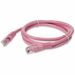 AddOn 5ft RJ-45 (Male) to RJ-45 (Male) Straight Pink Cat6 UTP PVC Copper Patch Cable - 5 ft Category 6 Network Cable for Network Device - First End: 1 x RJ-45 Network - Male - Second End: 1 x RJ-45 Network - Male - Patch Cable - 24 AWG - Pink - 1