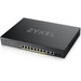 ZYXEL XS1930-12HP Ethernet Switch - 8 Ports - 2 Layer Supported - Modular - 375 W Power Consumption - Optical Fiber, Twisted Pair - Rack-mountable - Lifetime Limited Warranty