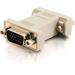 C2G HD15 M/M VGA Gender Changer (Coupler) - 1 x 15-pin HD-15 Male - 1 x 15-pin HD-15 Male - Beige