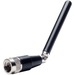 Taoglas Cellular/GPS/GLONASS/ BEiDOU 1561-1575-1602 MHz antenna Hinged SMA Male - All Black - 698 MHz to 960 MHz, 1561 MHz, 1575.42 MHz, 1602 MHz, 1710 MHz to 2700 MHz - GPS, GLONASS, Cellular Network - Black - Omni-directional - SMA Connector